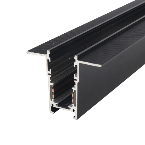 DC48V LED recessed fabric ceiling magnetic track